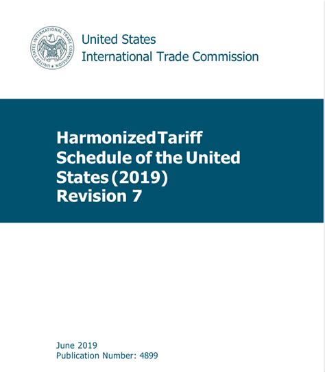 9022 tariff schedule pdf